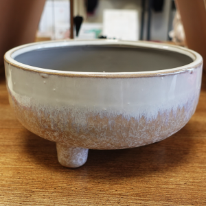 Sahara Ritual Wand Footed Bowl