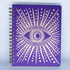 Purple Seeing Eye Journal
