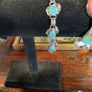 Navajo Sterling Silver Turquoise Bracelet